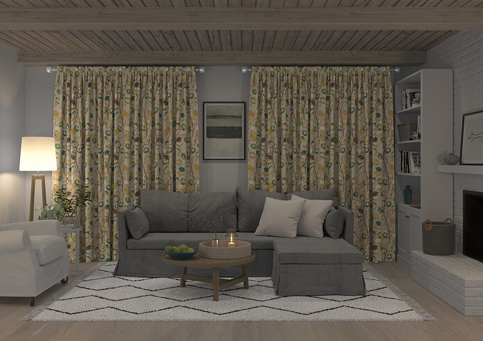 Honesty, Jewel - Made to Measure Curtains - Image 7